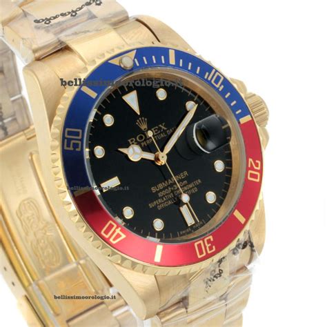 rolex submariner rosso è blu|rolex submariner date price.